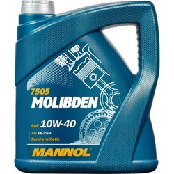 Моторные масла Mannol 7505 Molibden 10W-40 4L