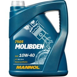 Моторные масла Mannol 7505 Molibden 10W-40 5L