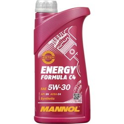 Моторные масла Mannol 7917 Energy Formula C4 5W-30 1L