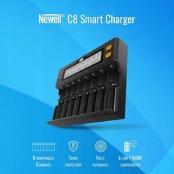 Зарядки аккумуляторных батареек Newell Smart C8