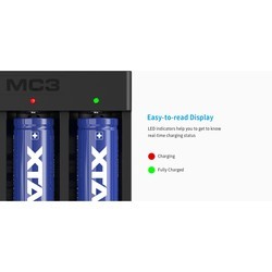 Зарядки аккумуляторных батареек XTAR MC3