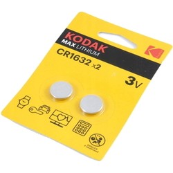 Аккумуляторы и батарейки Kodak 2xCR1632 Max
