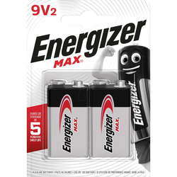 Аккумуляторы и батарейки Energizer Max 2xKrona