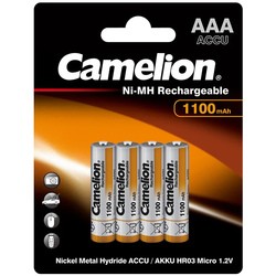 Аккумуляторы и батарейки Camelion 4xAAA 1100 mAh