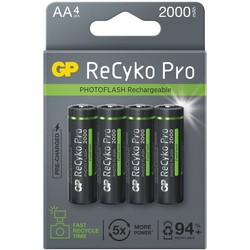 Аккумуляторы и батарейки GP ReCyko Pro 4xAA 2000 mAh