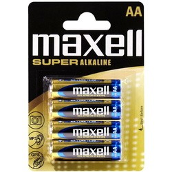 Аккумуляторы и батарейки Maxell Super Alkaline 4xAA