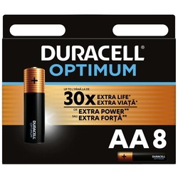 Аккумуляторы и батарейки Duracell Optimum 8xAA