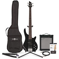 Электро и бас гитары Gear4music Chicago Bass Guitar 35W Amp Pack