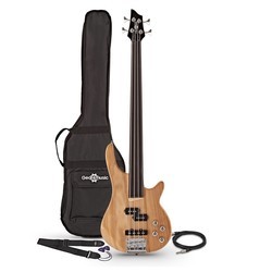 Электро и бас гитары Gear4music Chicago Fretless Bass Guitar