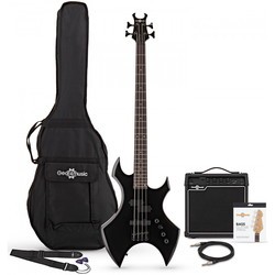 Электро и бас гитары Gear4music Harlem X Bass Guitar 15W Amp Pack