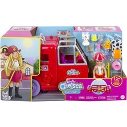 Куклы Barbie Chelsea Fire Truck Vehicle HCK73