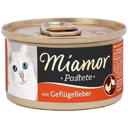 Корм для кошек Miamor Pate Poultry Liver 0.085 kg
