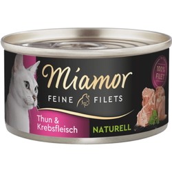 Корм для кошек Miamor Fine Fillets Naturelle Tuna/Crab Meat 0.08 kg