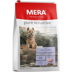 Корм для собак MERADOG Pure Sensitive Adult Mini Lamb/Rice 4 kg