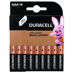 Аккумуляторы и батарейки Duracell 18xAAA Basic