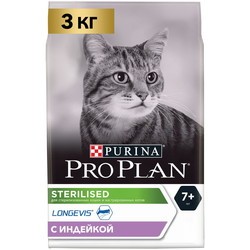 Корм для кошек Pro Plan Sterilised Senior 7+ Turkey 3 kg