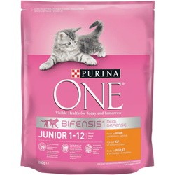Корм для кошек Purina ONE Junior Dual Defense with Chicken 0.8 kg