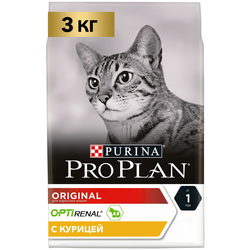 Корм для кошек Pro Plan Original Adult Chicken 3 kg