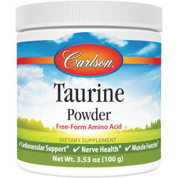 Аминокислоты Carlson Labs Taurine Powder 100 g