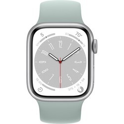 Смарт часы и фитнес браслеты Apple Watch 8 Aluminum 41 mm Cellular (черный)