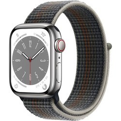 Смарт часы и фитнес браслеты Apple Watch 8 Steel 41 mm