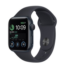 Смарт часы и фитнес браслеты Apple Watch SE 2 40 mm Cellular (черный)