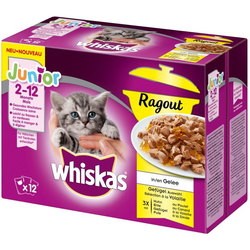Корм для кошек Whiskas Junior Casserole Selection Poultry in Jelly 1.02 kg