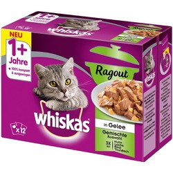 Корм для кошек Whiskas 1+ Ragout in Jelly Mixed Selection 1.02 kg