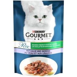 Корм для кошек Gourmet Perle Gravy Veal/Vegetables 0.085 kg