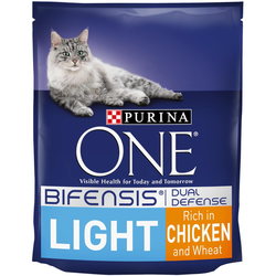 Корм для кошек Purina ONE Light Chicken 0.8 kg