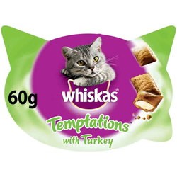 Корм для кошек Whiskas Temptations Cat Treats with Turkey 0.06 kg