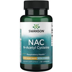Аминокислоты Swanson NAC 1000 mg 60 cap