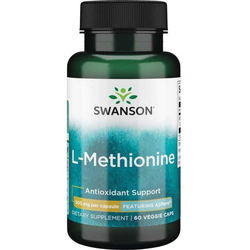 Аминокислоты Swanson L-Methionine 500 mg 30 cap