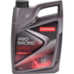 Моторные масла CHAMPION Pro Racing 5W-50 4L