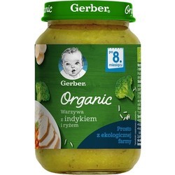 Детское питание Gerber Organic Puree 8 190