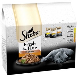 Корм для кошек Sheba Fresh/Fine Poultry Collection in Gravy 0.75 kg