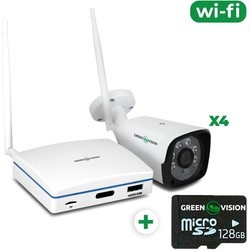 Комплекты видеонаблюдения GreenVision GV-IP-K-W58/04