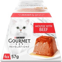Корм для кошек Gourmet Revelations Mousse with Beef 0.228 kg