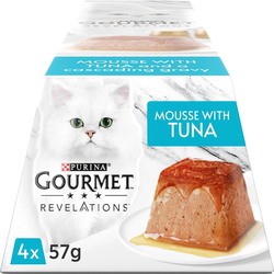 Корм для кошек Gourmet Revelations Mousse with Tuna 0.228 kg