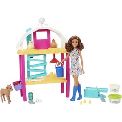 Куклы Barbie Playset Hatch and Gather Egg Farm HGY88