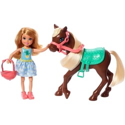 Куклы Barbie Club Chelsea and Horse GHV78