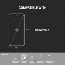 Чехлы для мобильных телефонов Torro Leather Wallet Case for Google Pixel 7