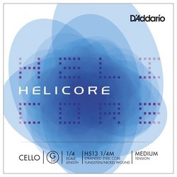 Струны DAddario Helicore Single G Cello 1/4 Medium