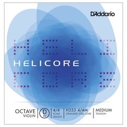 Струны DAddario Helicore Single D Octave Violin 4/4 Medium