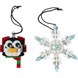 Конструкторы Lego Penguin and Snowflake 40572