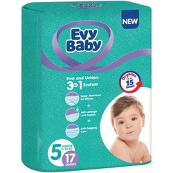 Подгузники (памперсы) Evy Baby Diapers 5 / 17 pcs