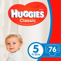 Подгузники (памперсы) Huggies Classic 5 / 76 pcs