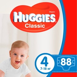 Подгузники (памперсы) Huggies Classic 4 / 88 pcs