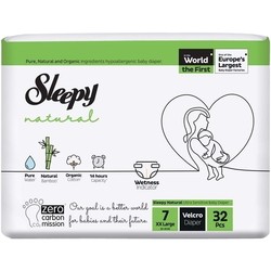 Подгузники (памперсы) Sleepy Natural Diapers 7 / 32 pcs