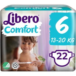 Подгузники (памперсы) Libero Comfort 6 / 22 pcs